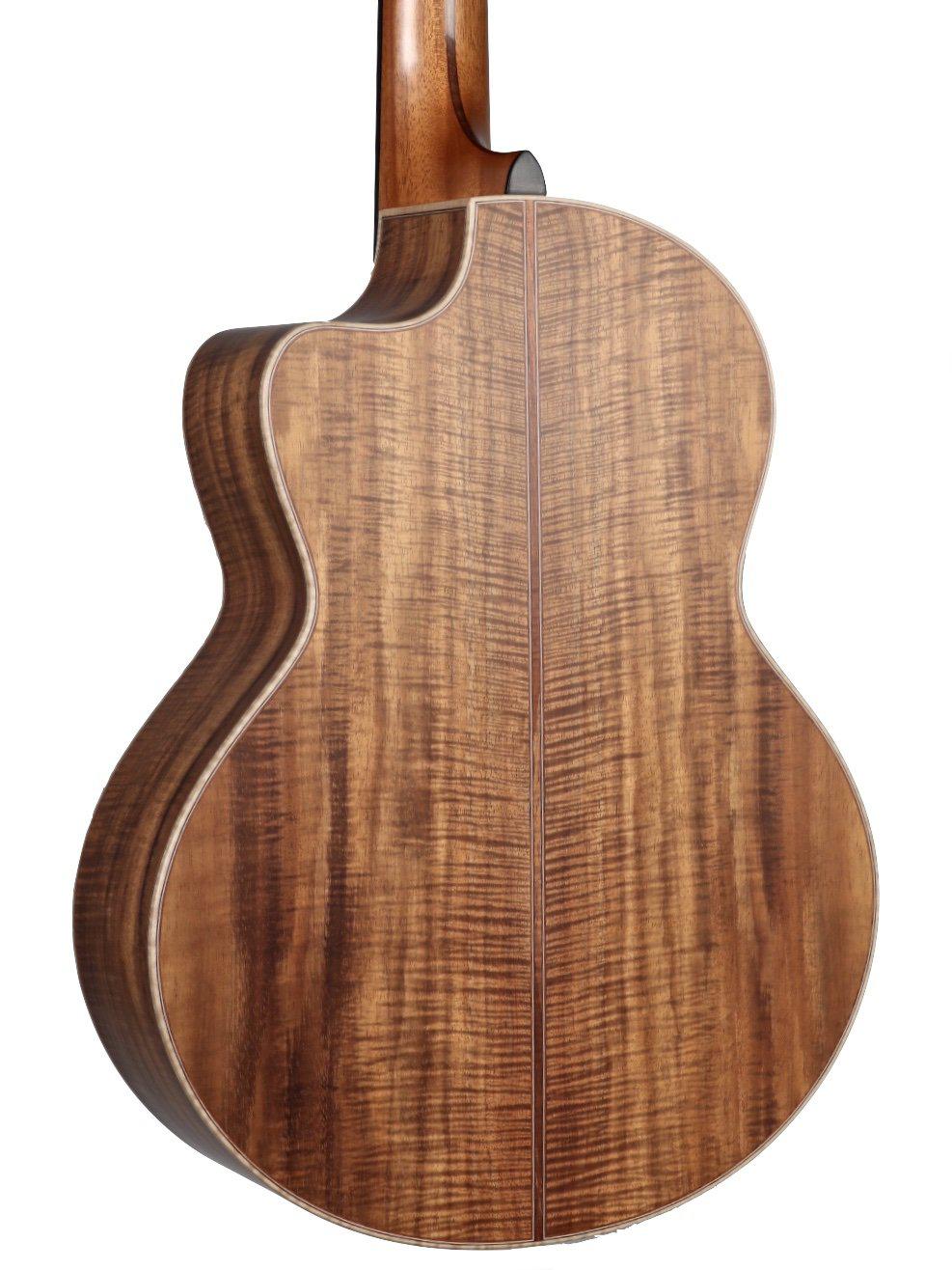 Lowden S50J Custom Jazz Nylon Hawaiian Koa with GL Leaf Inlays - Lowden Guitars - Heartbreaker Guitars
