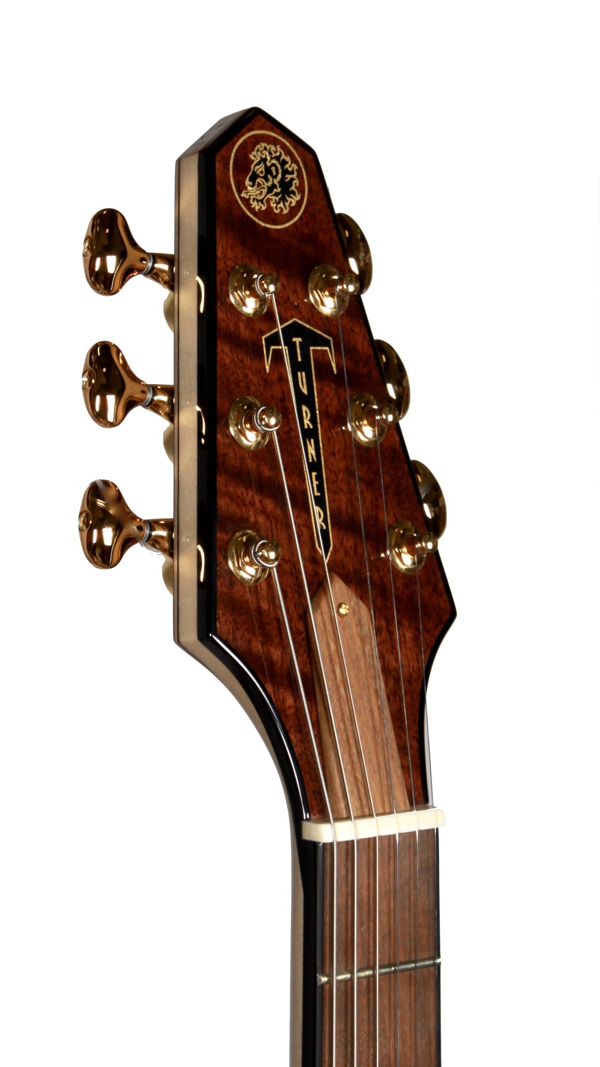 Rick Turner Model 1 Lindsey Buckingham with Piezo Gold Hardware - Rick Turner Guitars - Heartbreaker Guitars