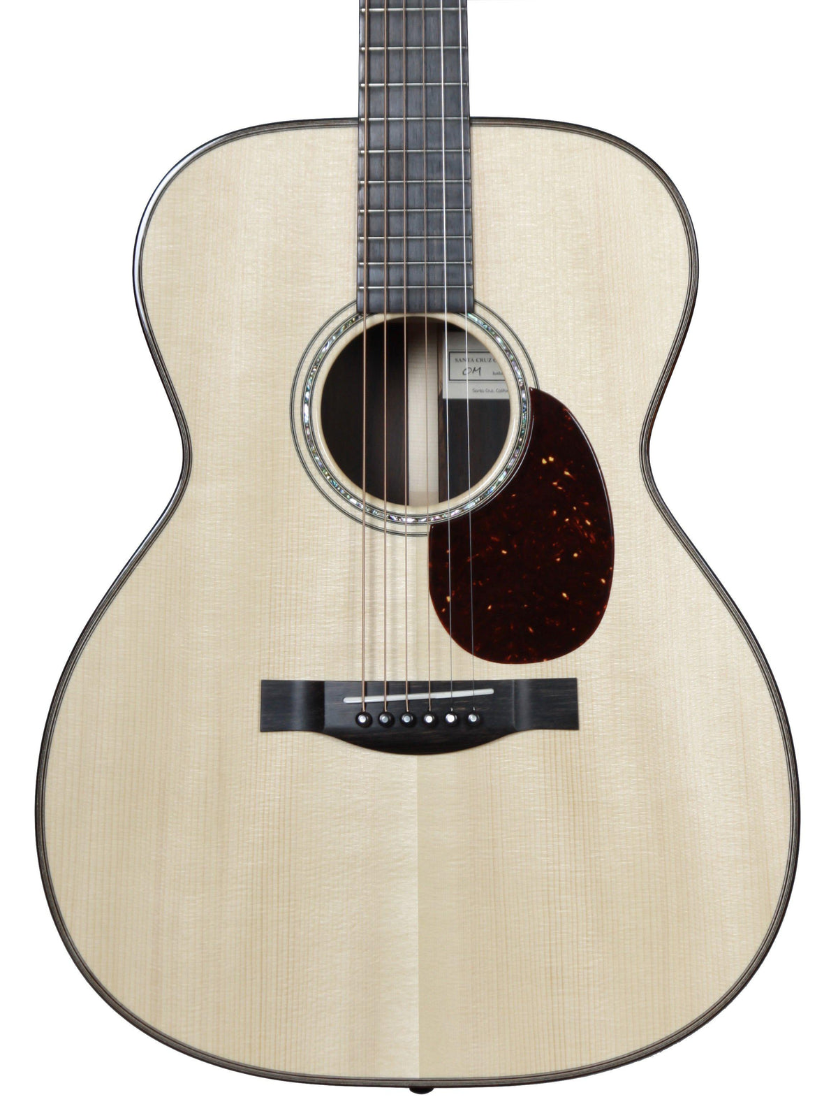 Santa Cruz Guitar Co OM Brazilian Rosewood Custom - Santa Cruz Guitar Company - Heartbreaker Guitars