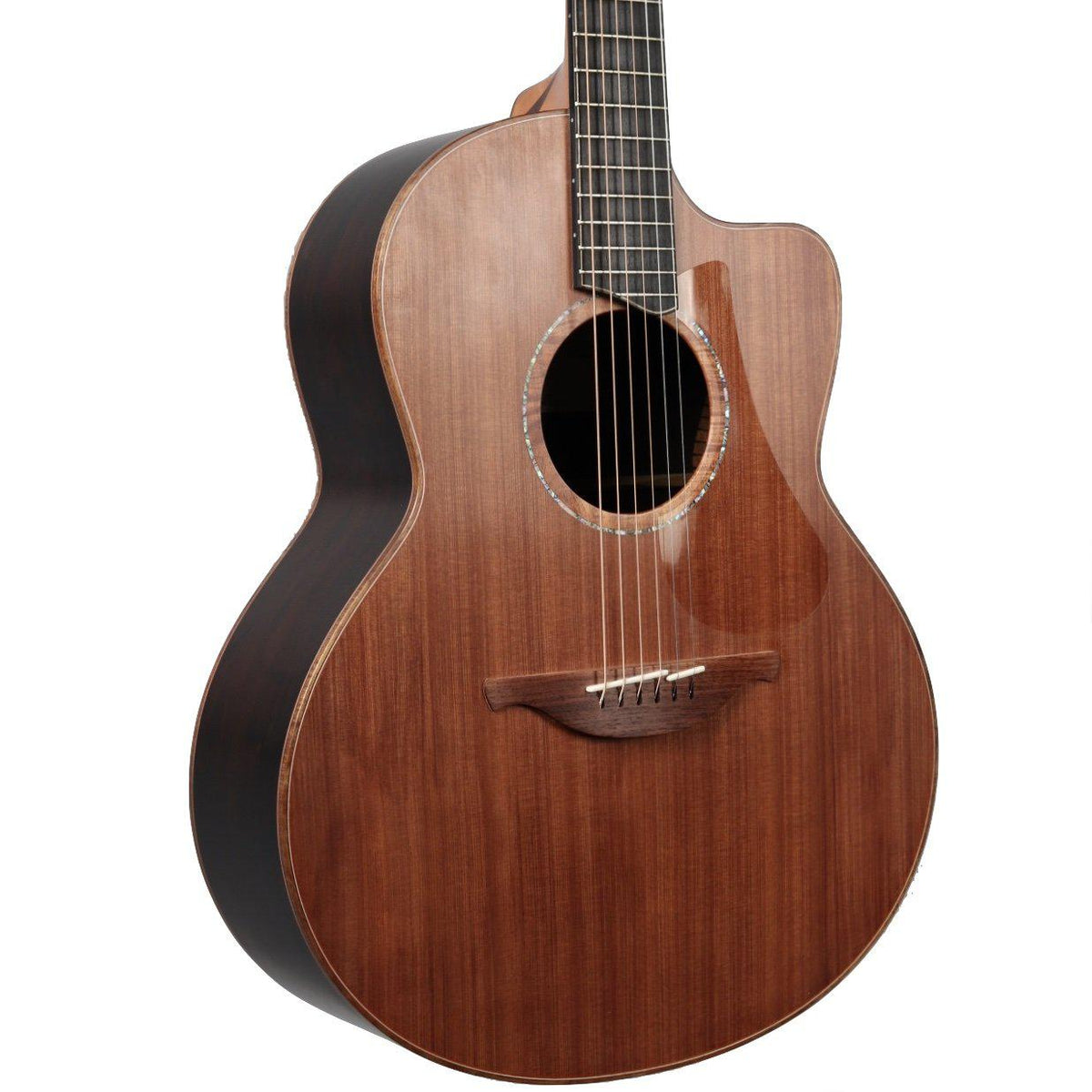 Pre-Owned 2020 Lowden F50c Sinker Redwood/African Blackwood  Custom Mint Condition - Lowden Guitars - Heartbreaker Guitars