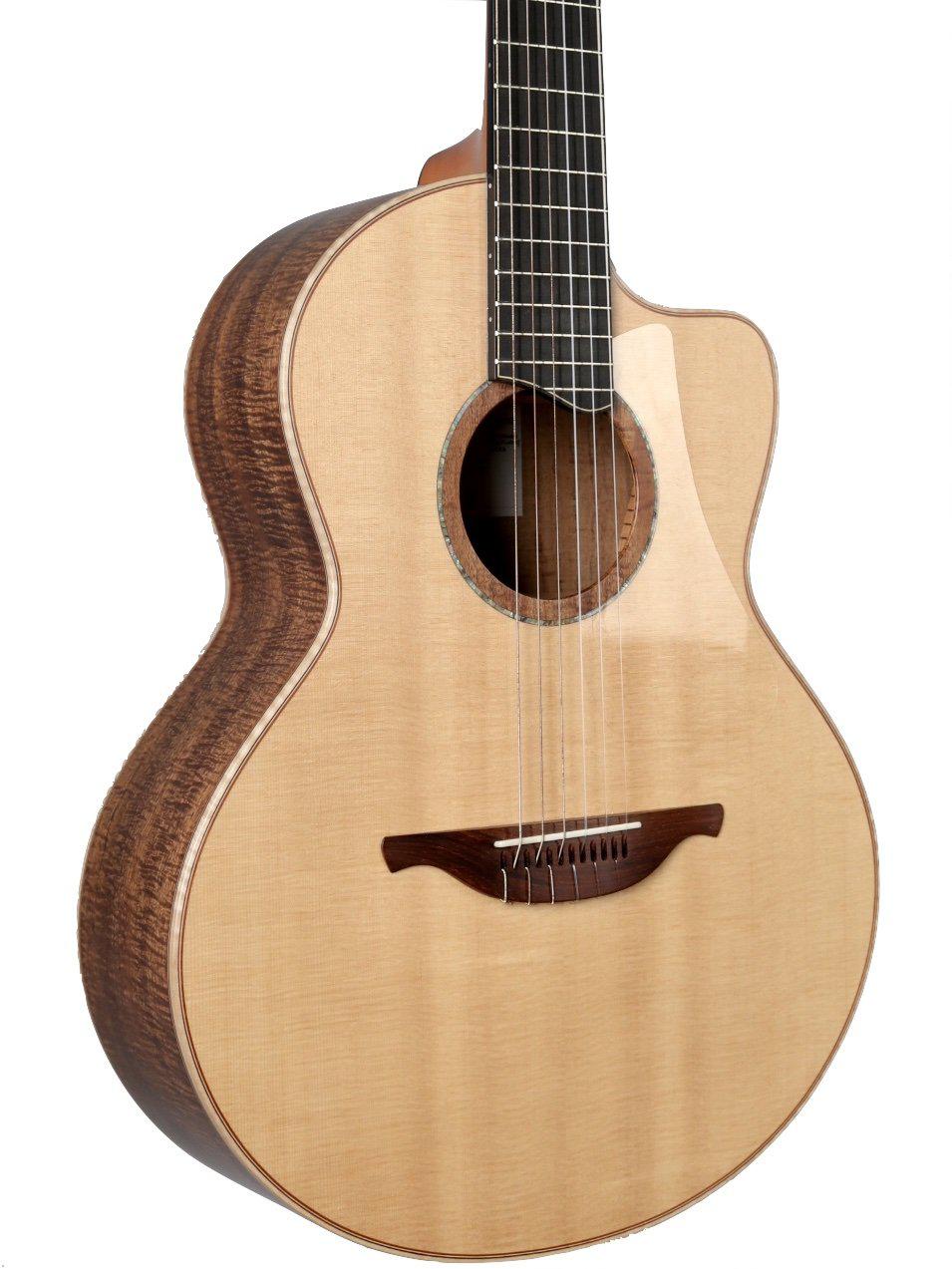 Pre-Owned Lowden S50J Nylon Jazz Model Tasmanian Blackwood w. Custom Hoffee Case! - Lowden Guitars - Heartbreaker Guitars