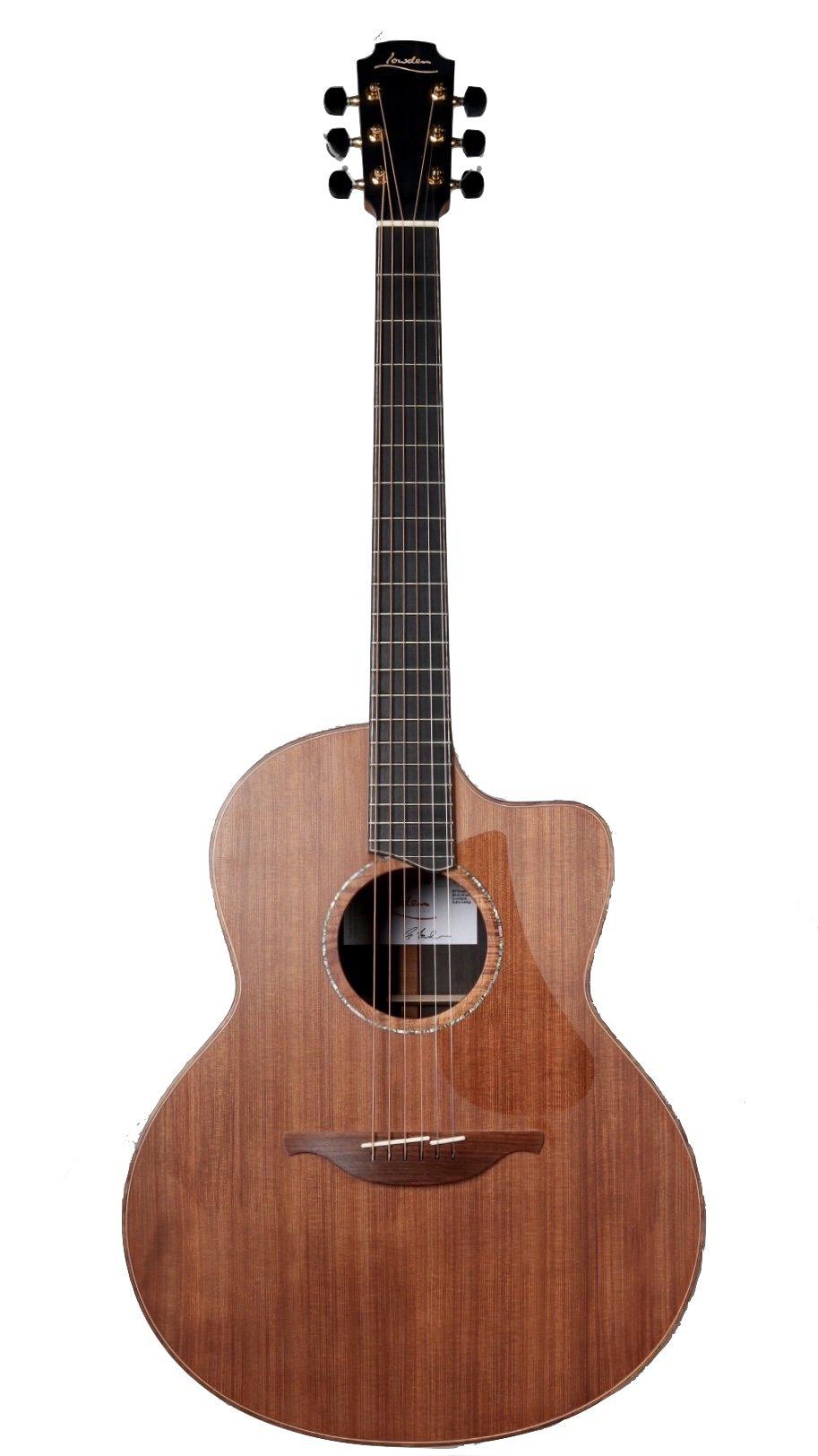 Pre-Owned 2020 Lowden F50c Sinker Redwood/African Blackwood  Custom Mint Condition - Lowden Guitars - Heartbreaker Guitars