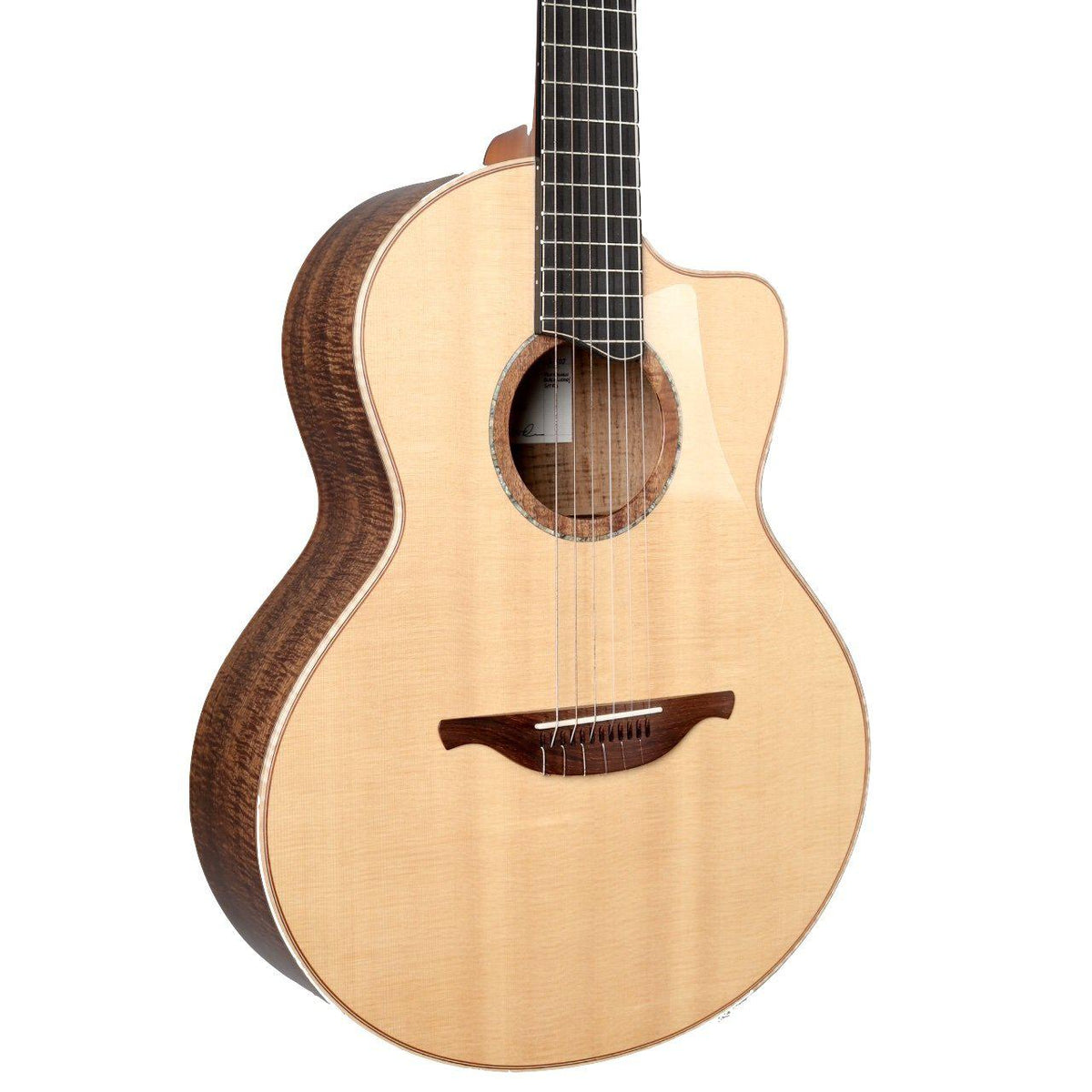 Pre-Owned Lowden S50J Nylon Jazz Model Tasmanian Blackwood w. Custom Hoffee Case! - Lowden Guitars - Heartbreaker Guitars