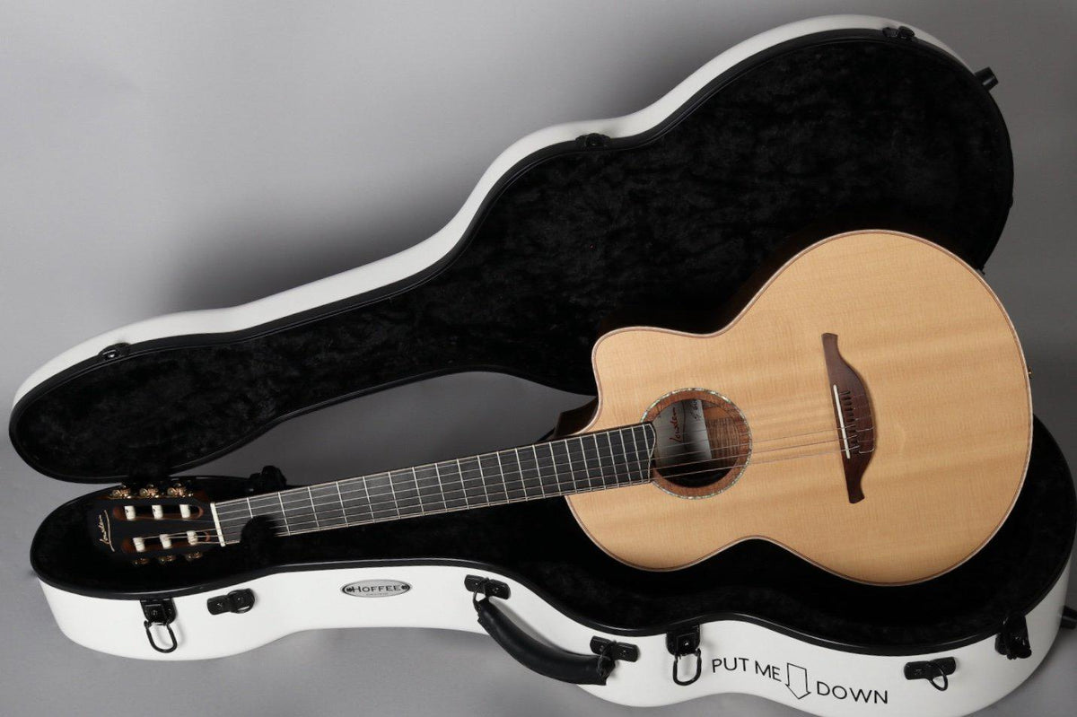 Pre-Owned Lowden S50J Nylon Jazz Model Tasmanian Blackwood w. Custom Hoffee Case! - Lowden Guitars - Heartbreaker Guitars