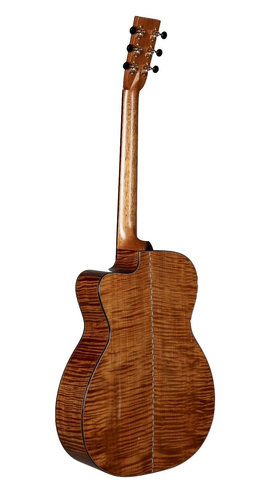 Bourgeois OMC Custom DB Signature with Roasted Flamed Maple #9036 - Bourgeois Guitars - Heartbreaker Guitars