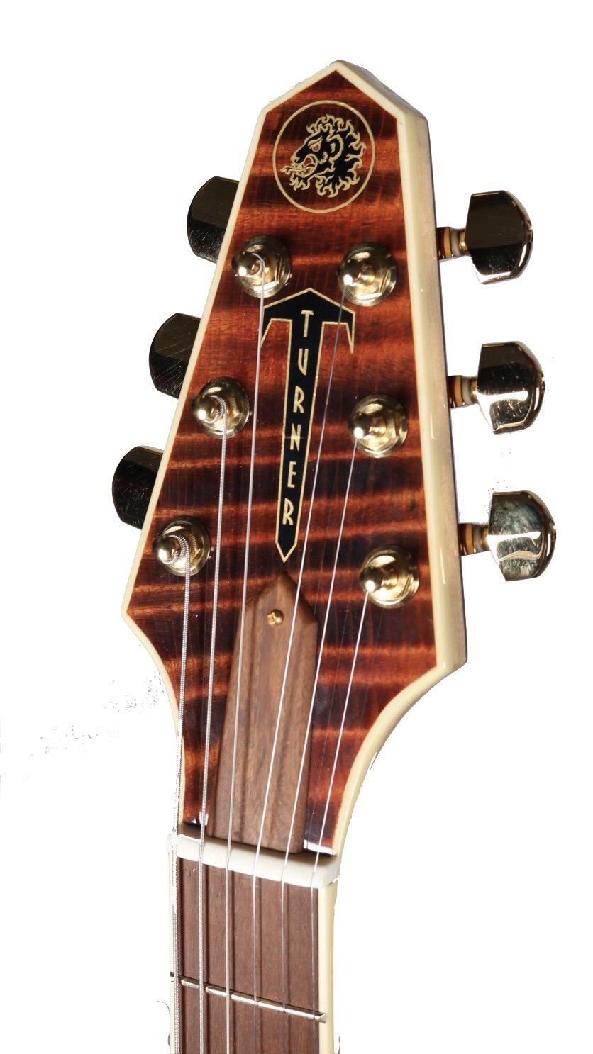 Rick Turner Model 1 Featherweight Custom Curly Redwood #5514 - Rick Turner Guitars - Heartbreaker Guitars