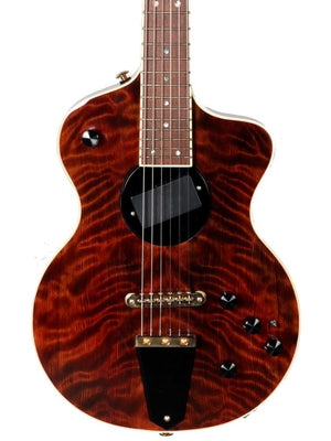 Rick Turner Model 1 Featherweight Custom Curly Redwood #5514 - Rick Turner Guitars - Heartbreaker Guitars