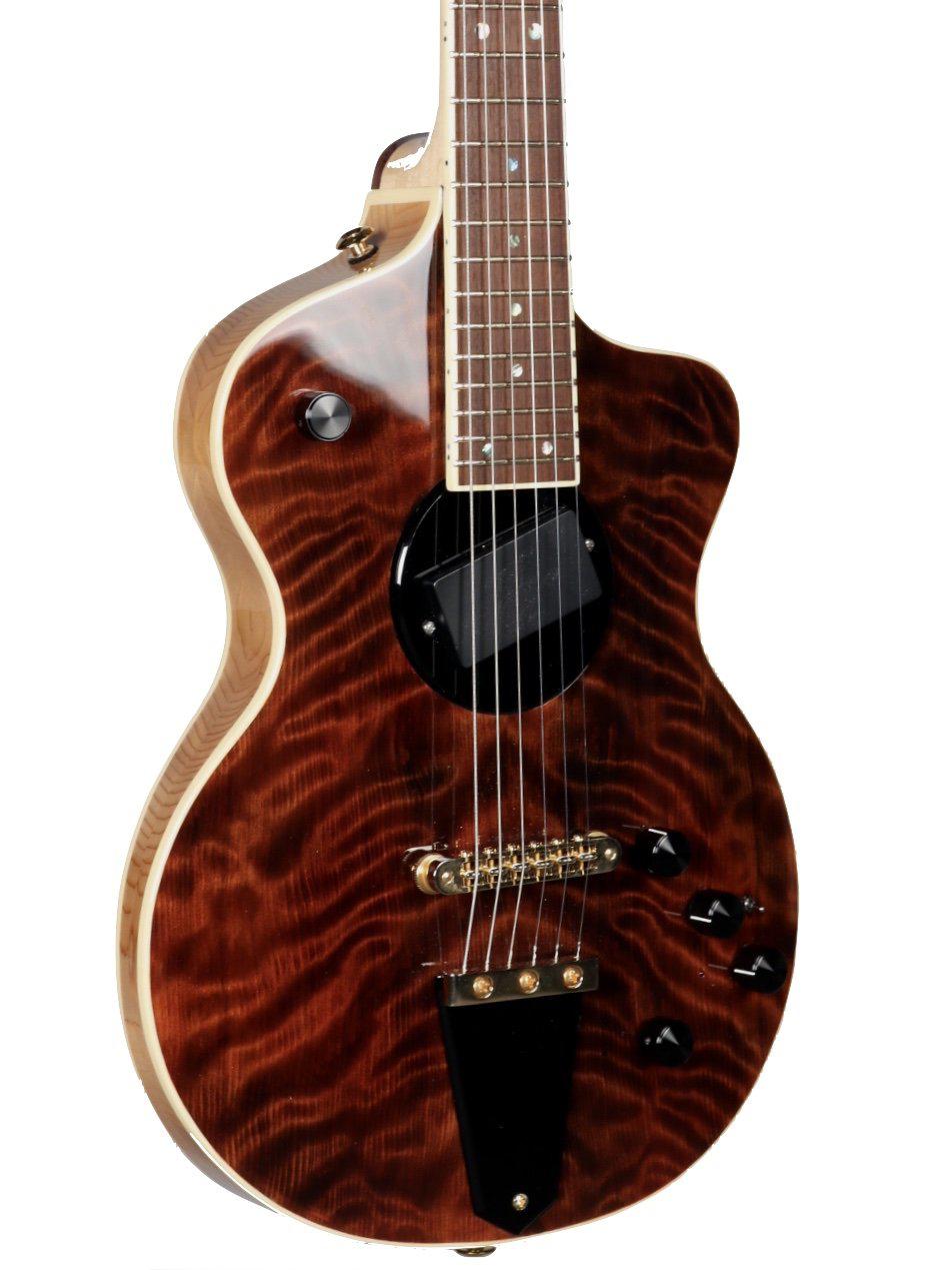 Rick Turner Model 1 Featherweight Custom Curly Redwood #5514 - Rick Turner Guitars - Heartbreaker Guitars