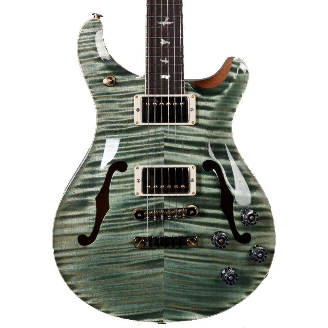 PRS McCarty 594 Hollowbody Trampas Green 10 Top - Paul Reed Smith Guitars - Heartbreaker Guitars