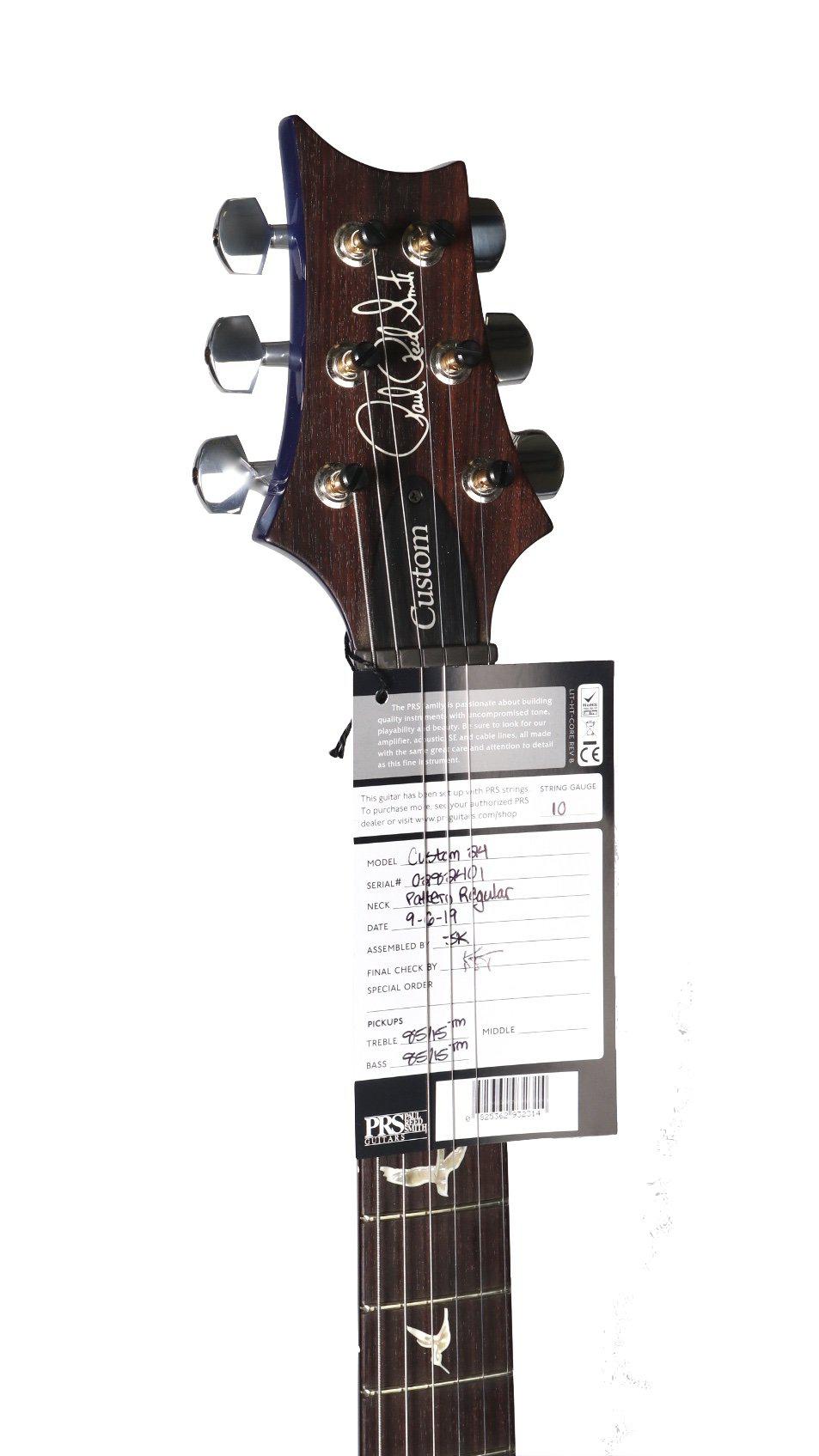 Paul Reed Smith Custom 24 Pattern Regular Custom Color Royal Blue - Paul Reed Smith Guitars - Heartbreaker Guitars