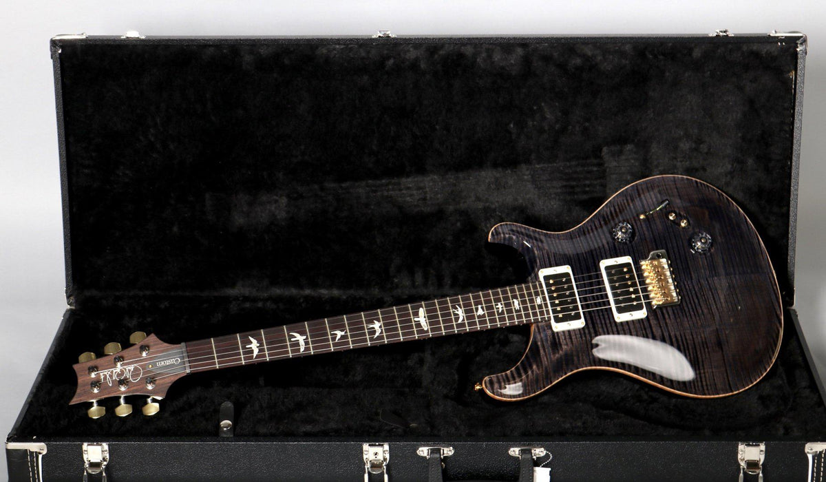 Paul Reed Smith Custom 24-08 Pattern Regular 10 Top in Gray Black - Paul Reed Smith Guitars - Heartbreaker Guitars