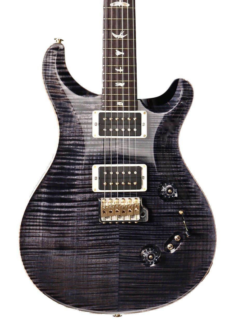 Paul Reed Smith Custom 24-08 Pattern Regular 10 Top in Gray Black - Paul Reed Smith Guitars - Heartbreaker Guitars