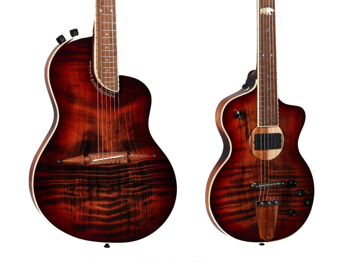 Rick Turner California Series Model 1 and Renaissance RS6 #3 of 10 (Sunburst Finish) - Rick Turner Guitars - Heartbreaker Guitars