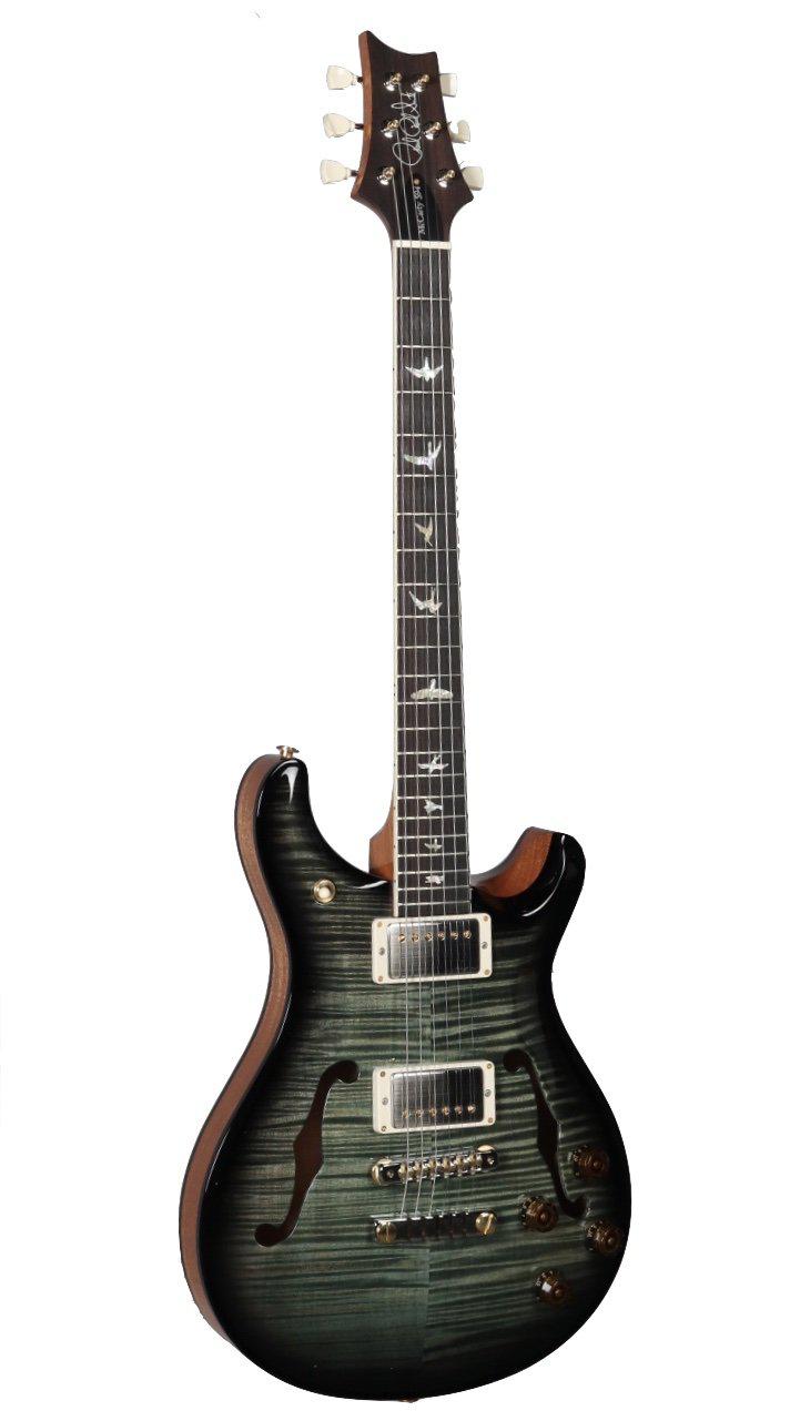 PRS McCarty 594 Hollowbody II Trampas Green Burst 10 Top Serial #318896 - Paul Reed Smith Guitars - Heartbreaker Guitars