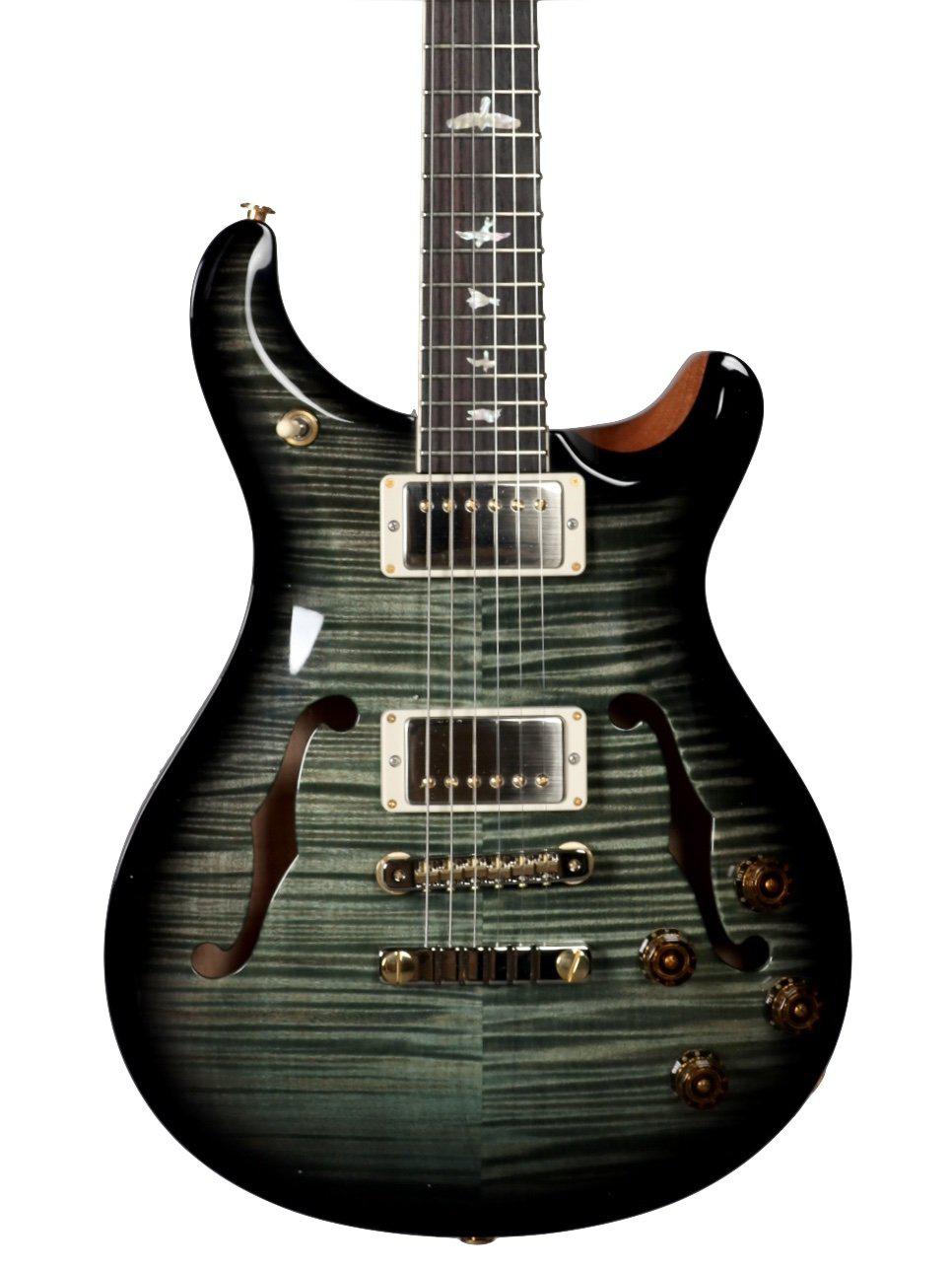 PRS McCarty 594 Hollowbody II Trampas Green Burst 10 Top Serial #318896 - Paul Reed Smith Guitars - Heartbreaker Guitars