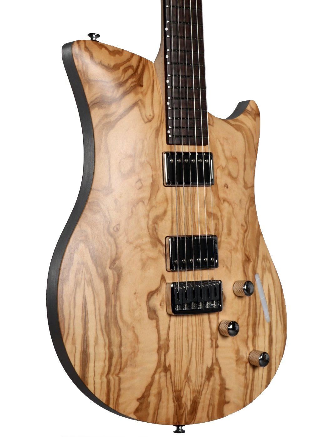 Relish Olive Jane with Pick Up Swapping (Highly Figured) - Relish Guitars - Heartbreaker Guitars