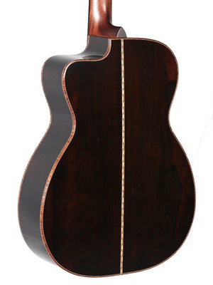 Bourgeois 00-12 Fret DB Signature Madagascar Rosewood Serial #9164 - Bourgeois Guitars - Heartbreaker Guitars