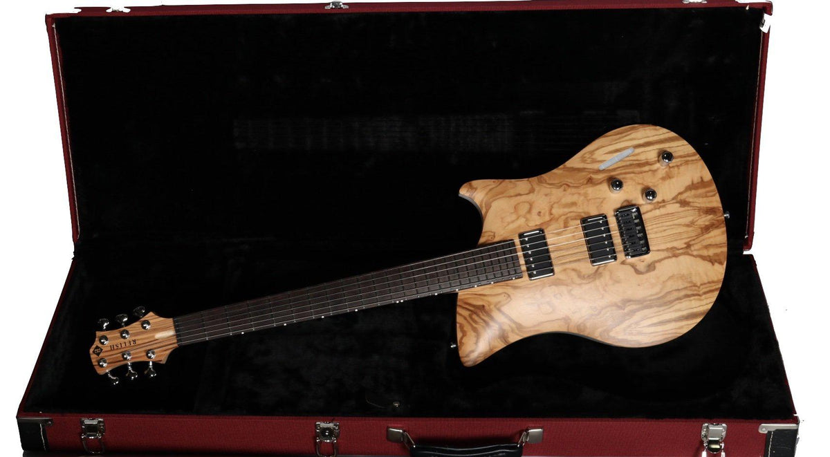 Relish Olive Jane with Pick Up Swapping (Highly Figured) - Relish Guitars - Heartbreaker Guitars