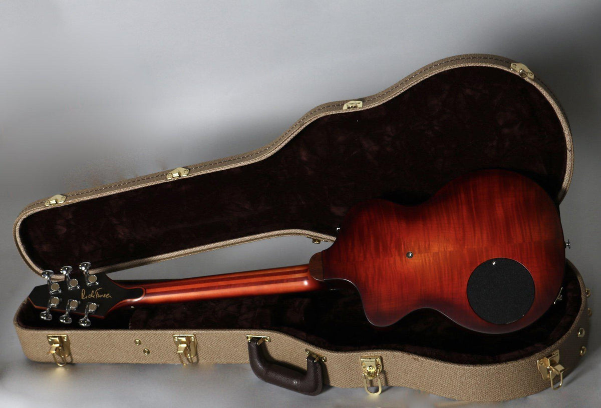 Rick Turner Model 1 Featherweight Custom Flamed Maple Satin Finish - Rick Turner Guitars - Heartbreaker Guitars