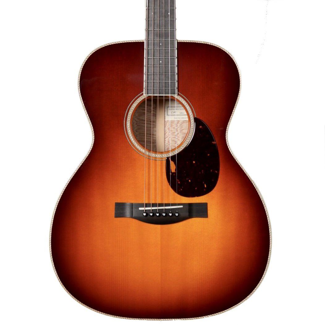 Santa Cruz OM Adirondack with Highly Figured Sycamore - Santa Cruz Guitar Company - Heartbreaker Guitars
