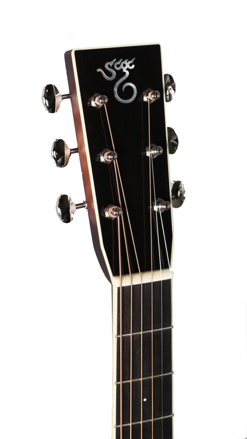 Santa Cruz OM Adirondack with Highly Figured Sycamore - Santa Cruz Guitar Company - Heartbreaker Guitars