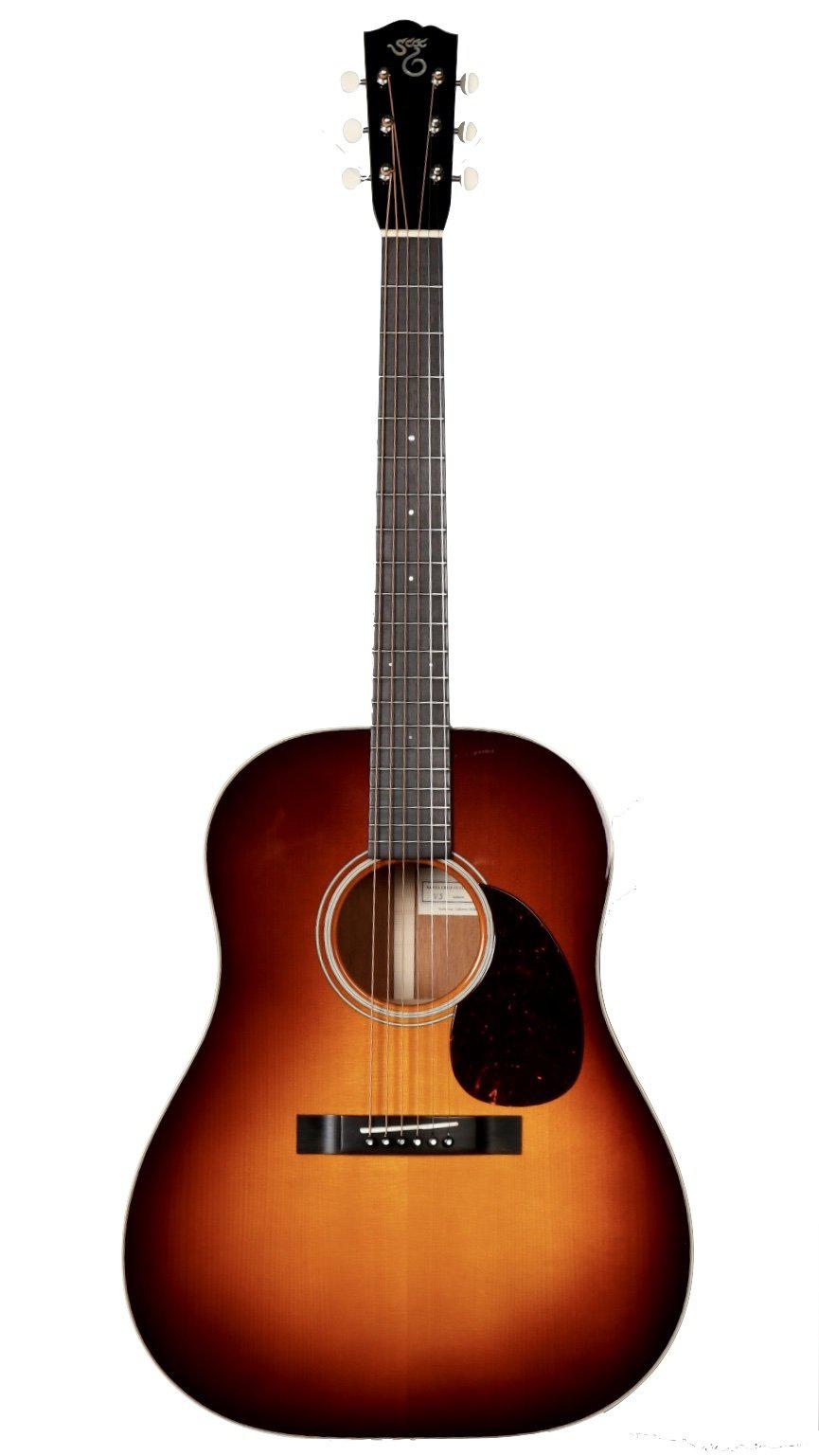 Santa Cruz Vintage Southerner Custom Dark Burst Sitka Spruce / Mahogany #7546 - Santa Cruz Guitar Company - Heartbreaker Guitars