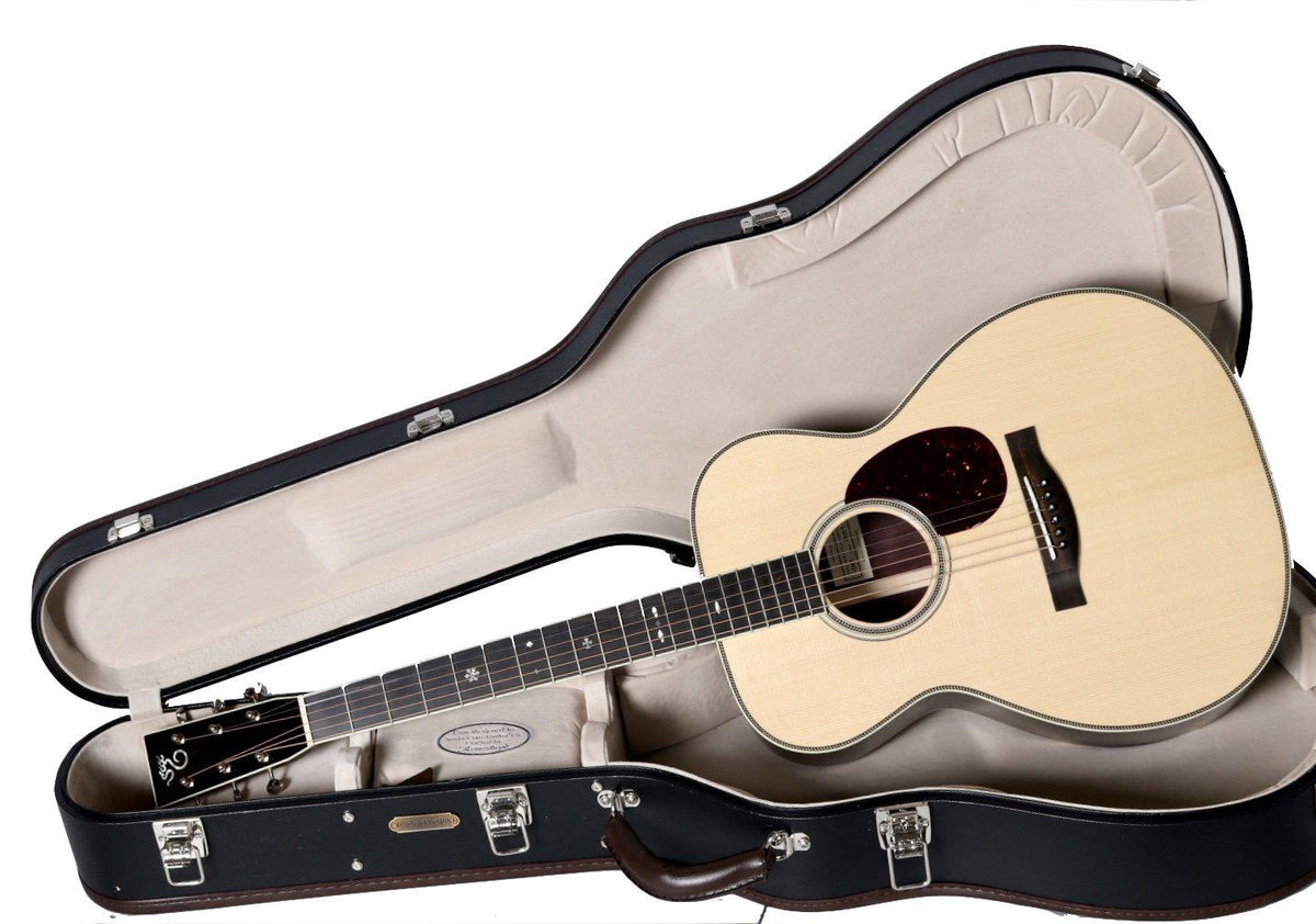 Santa Cruz OM Custom Carpathian Top Hide Glue Adi Bracing - Santa Cruz Guitar Company - Heartbreaker Guitars