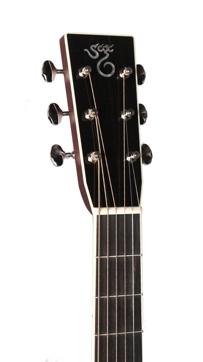 Santa Cruz OM Custom Carpathian Top Hide Glue Adi Bracing - Santa Cruz Guitar Company - Heartbreaker Guitars