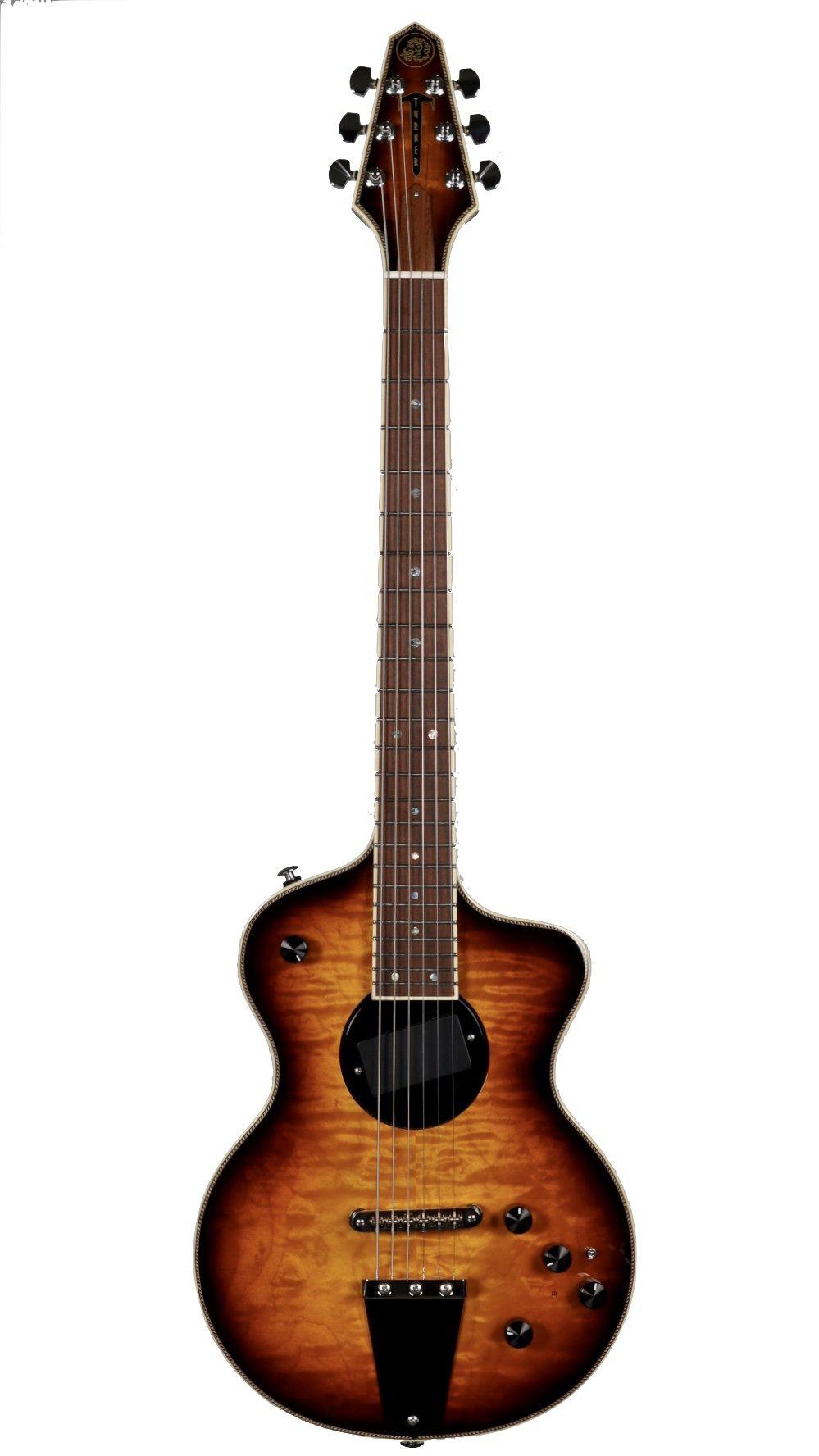 Rick Turner Model 1 Custom Featherweight Quilted Maple Burst - Rick Turner Guitars - Heartbreaker Guitars