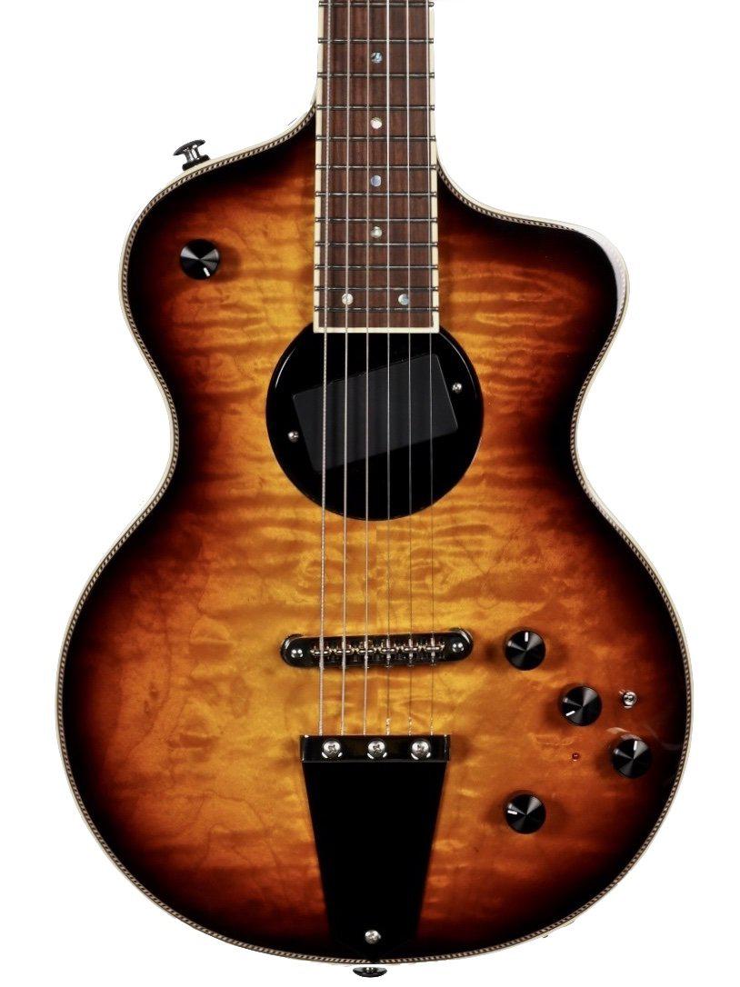 Rick Turner Model 1 Custom Featherweight Quilted Maple Burst - Rick Turner Guitars - Heartbreaker Guitars