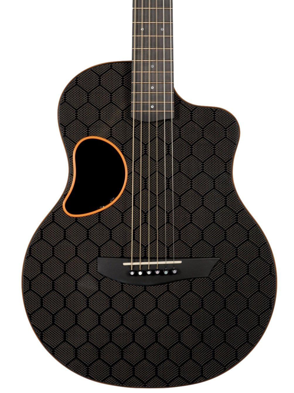 McPherson Carbon Fiber Touring Guitar with Gold Hardware, Honeycomb pattern  #GCTH9840 - McPherson Guitars - Heartbreaker Guitars