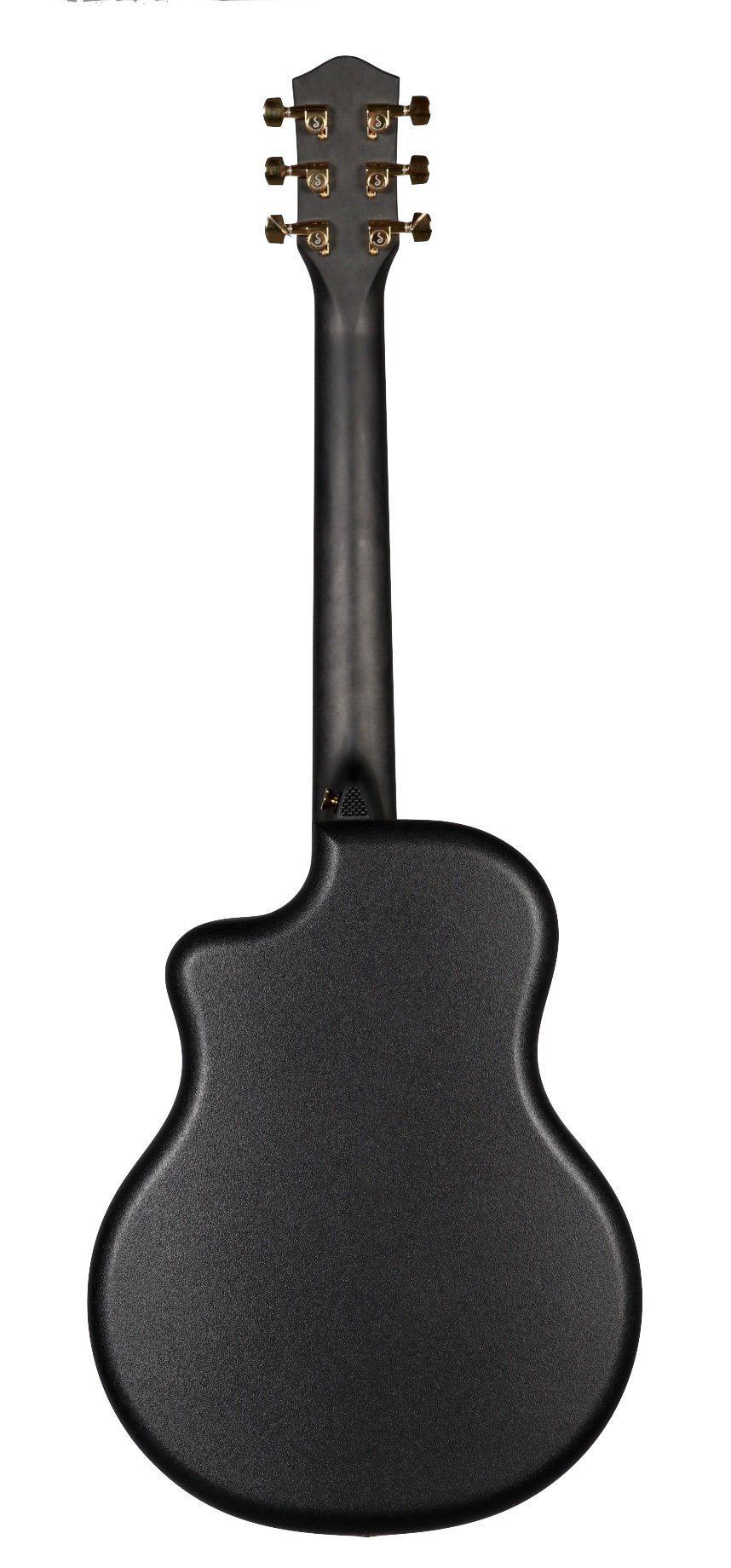 McPherson Carbon Fiber Touring Guitar with Gold Hardware, Honeycomb pattern  #GCTH9840 - McPherson Guitars - Heartbreaker Guitars