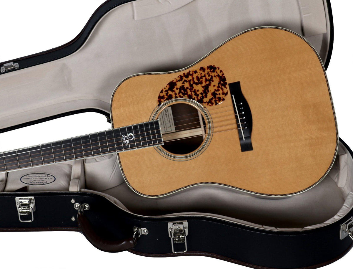 Santa Cruz Tony Rice Pro with Brazilian Rosewood Back and Sides - Santa Cruz Guitar Company - Heartbreaker Guitars