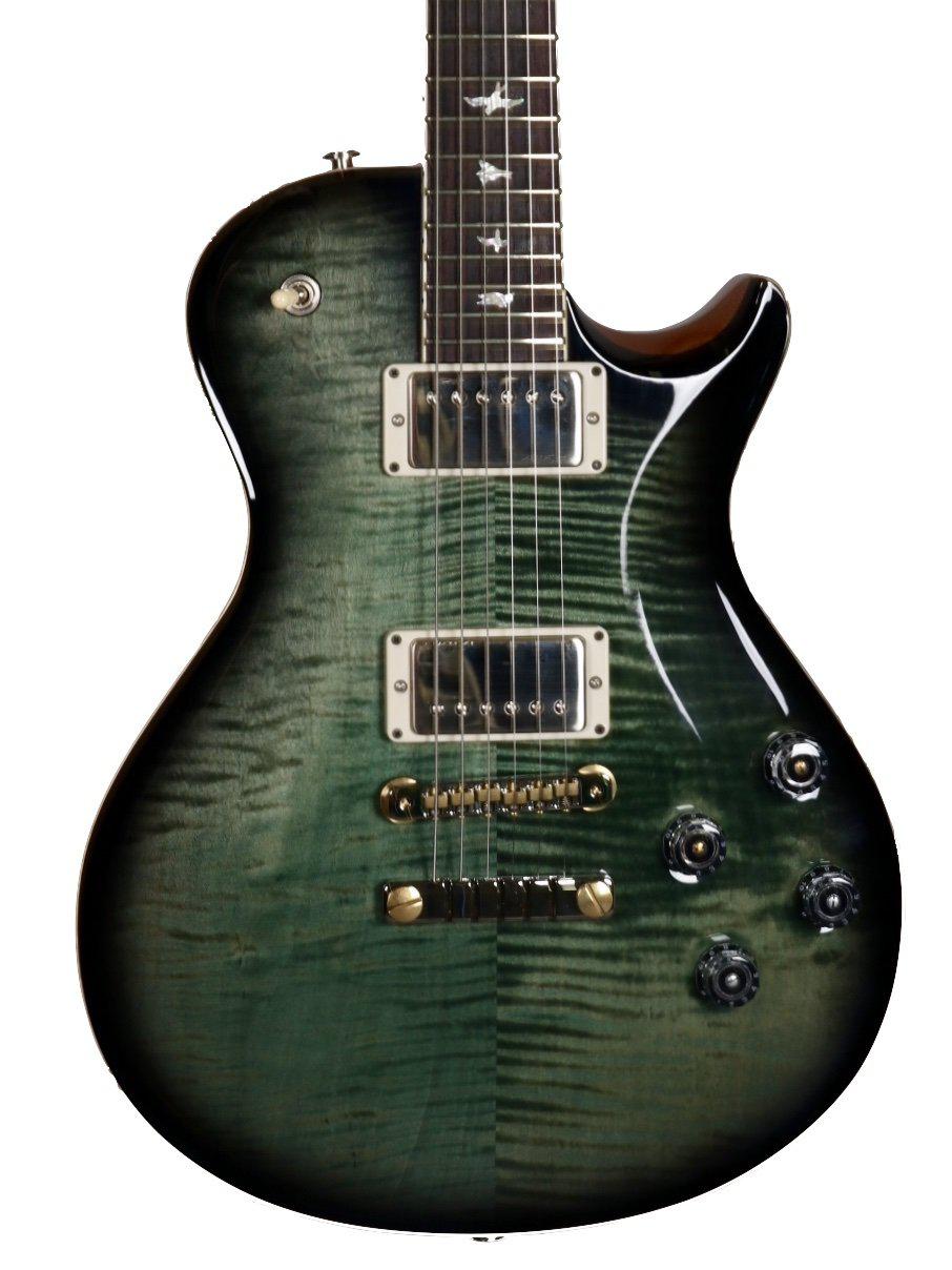 PRS Single Cut McCarty 594 Trampas Green Smoke Burst Pattern Vintage Carve #296870 - Paul Reed Smith Guitars - Heartbreaker Guitars
