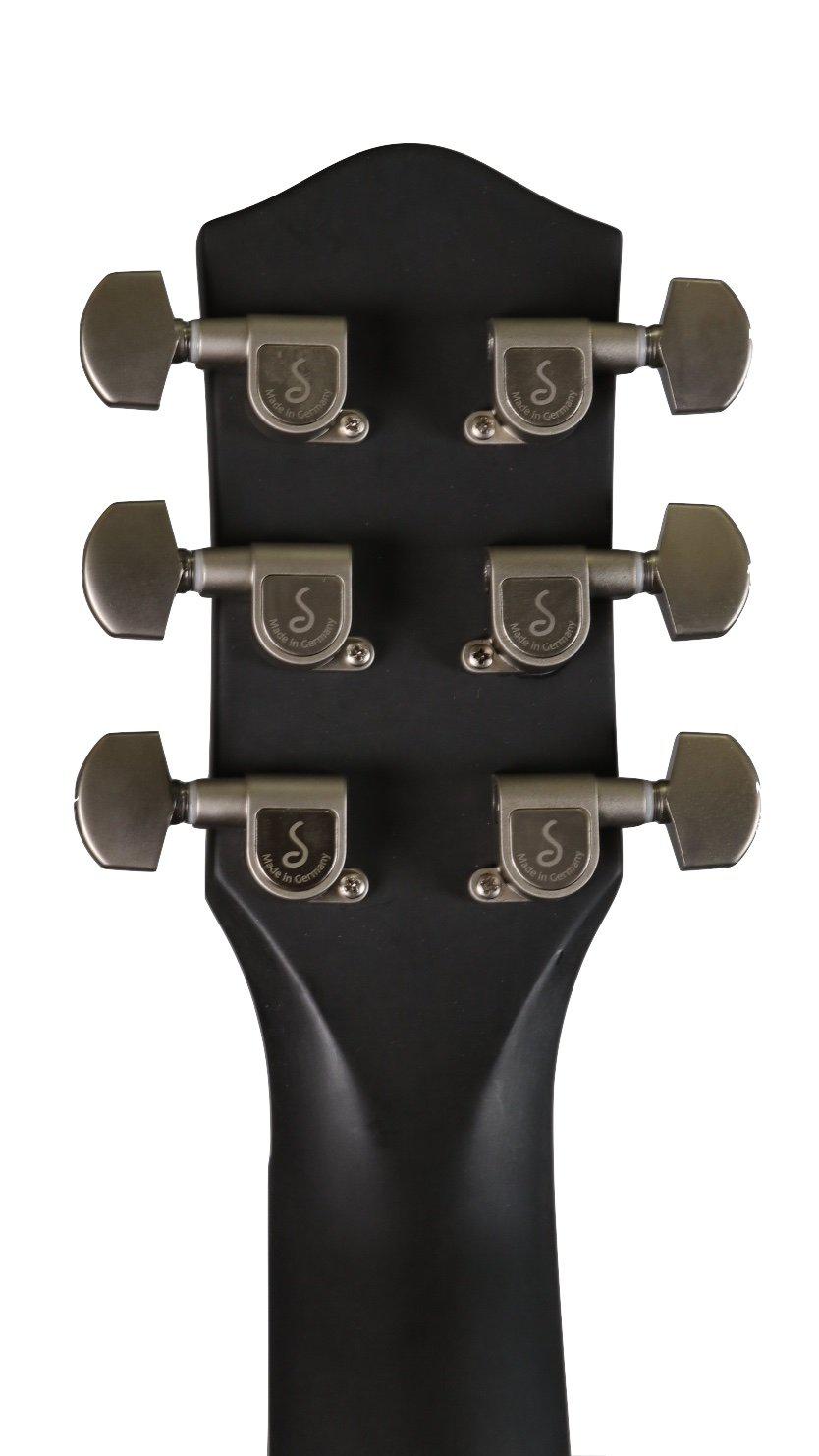 McPherson Touring Carbon Fiber Basket Weave Finish Satin Pearl Hardware  Serial #10499 - McPherson Guitars - Heartbreaker Guitars