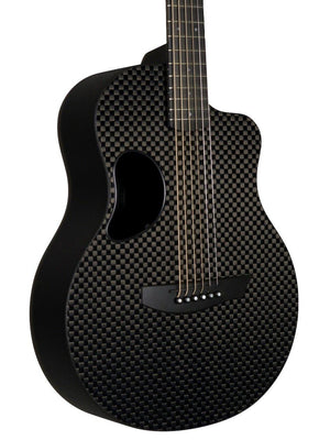 McPherson Touring Carbon Fiber Basket Weave Finish Satin Pearl Hardware  Serial #10499 - McPherson Guitars - Heartbreaker Guitars